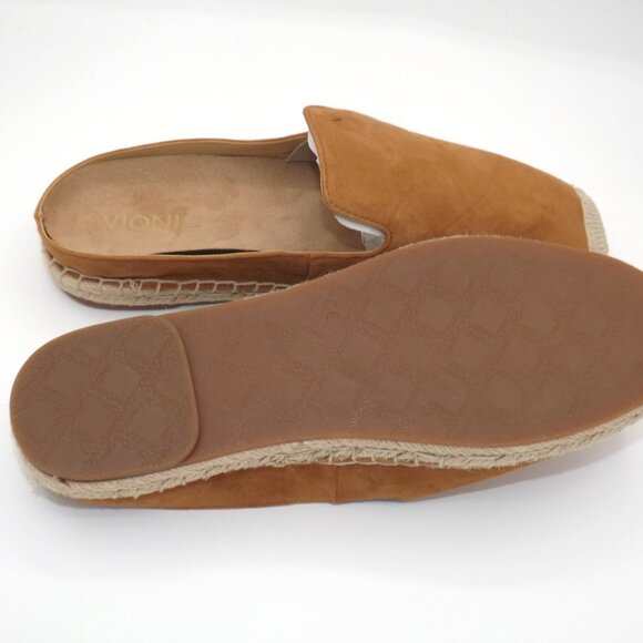Vionic Tan Suede Mules - Picture 9 of 9